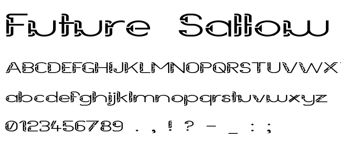 Future_Sallow_Wide font