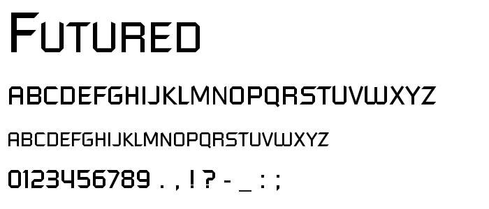 Futured font