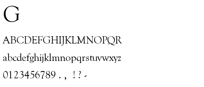 Goudy_O1 font