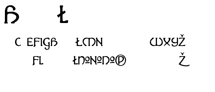 Hadalt font