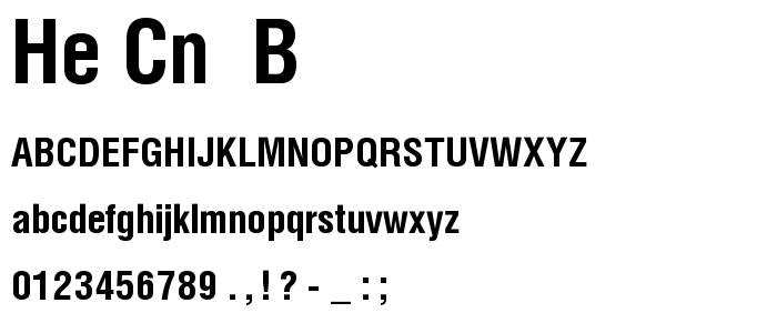 He_Cn__B font