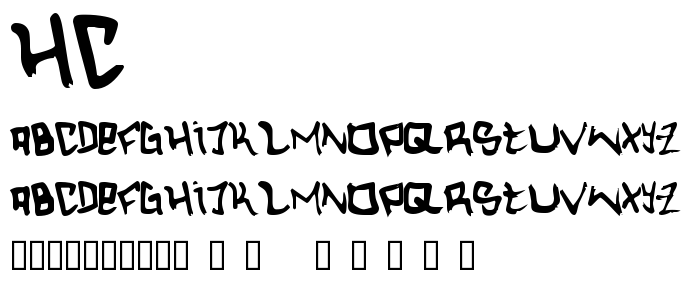 Hc font