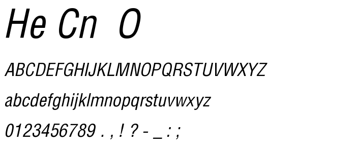 He_Cn__O font