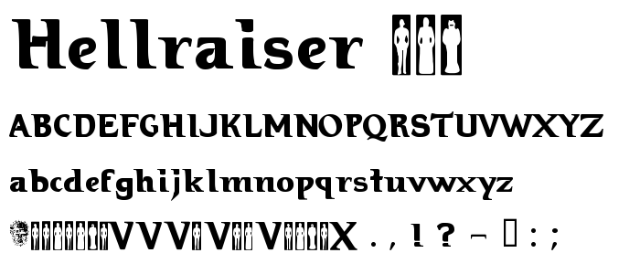 Hellraiser_3 font