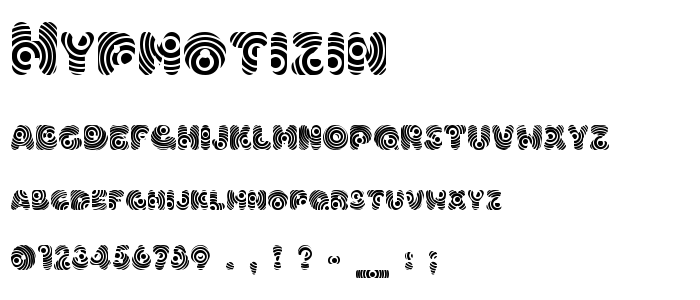 Hypmotizin font