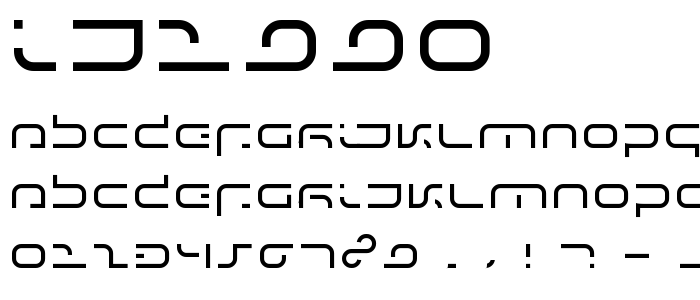 Ij1990 font