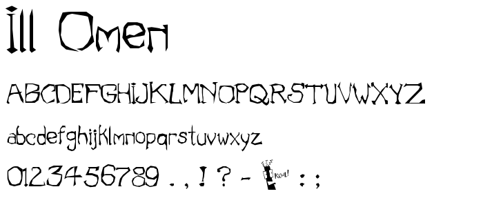 Ill_Omen font