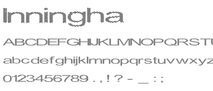 Inningha font