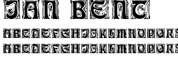 Ian_Bent font