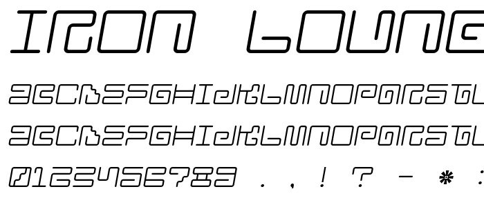 Iron_Lounge_2 font