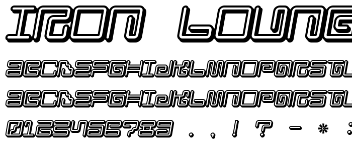 Iron_Lounge_Smart_2 font