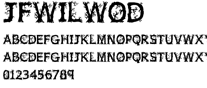 Jfwilwod font