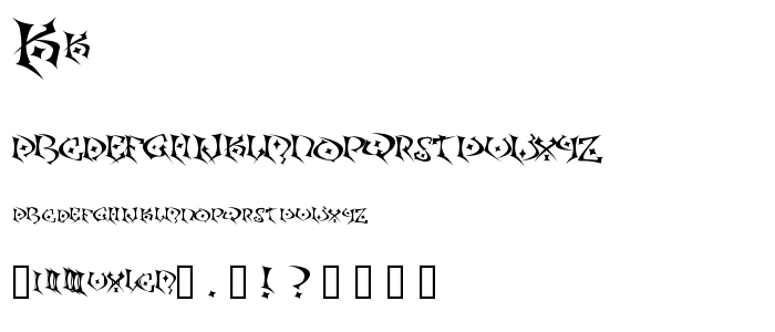 Kk font