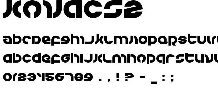 Kovacs2 font