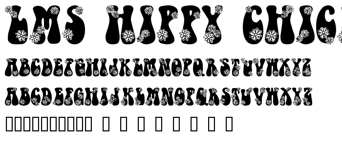 Lms_Hippy_Chick font