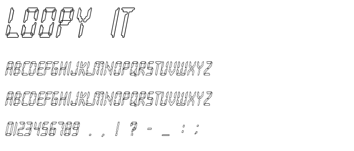 Loopy_It font