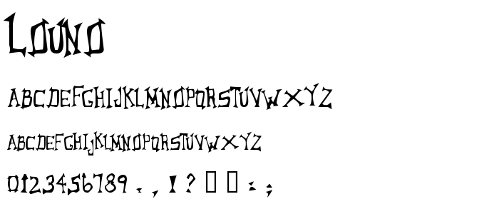 Louno font