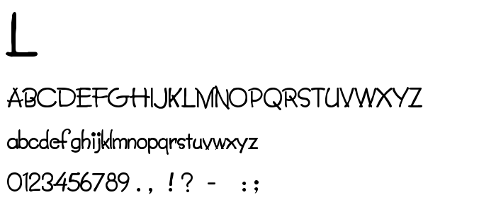 Lumparsk font