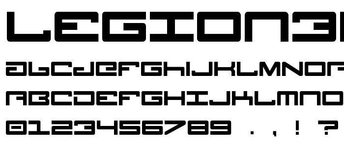 Legion3b font