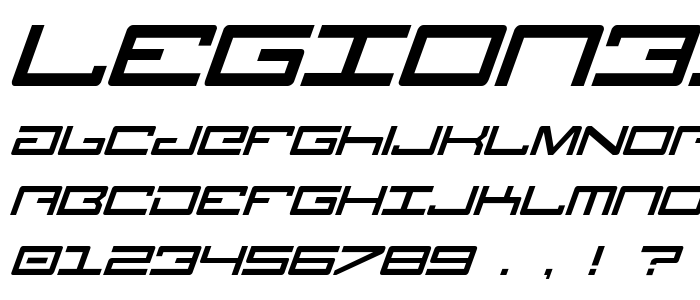 Legion3i font
