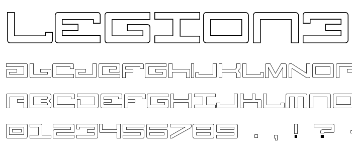 Legion3o font