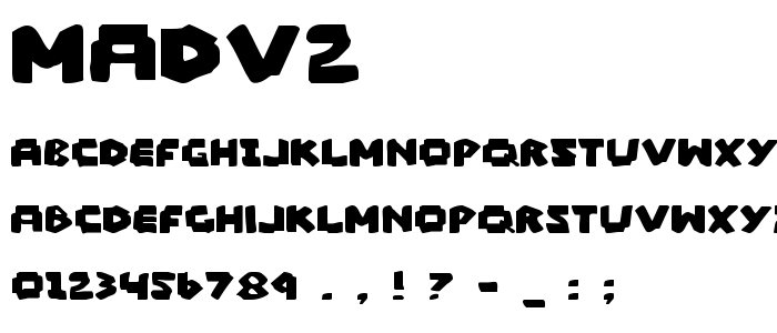 Madv2 font