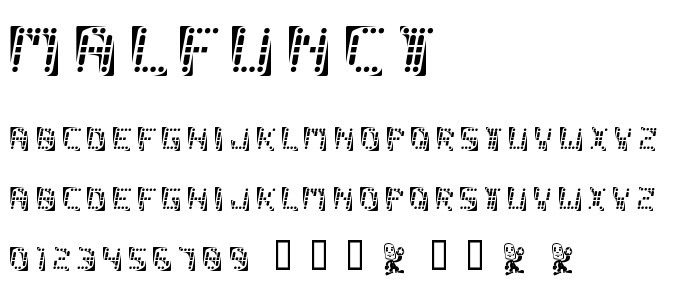 Malfunct font