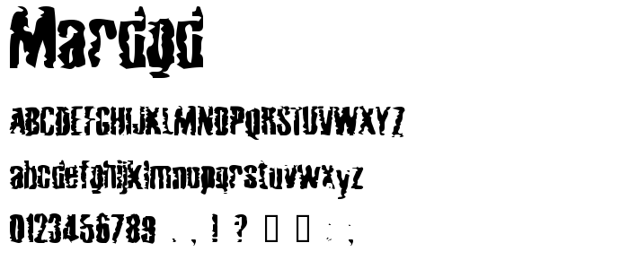 Mardgd font