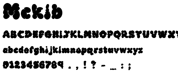 Mcklb font