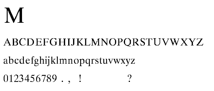 Microtie font