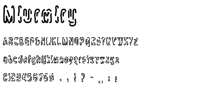 Mlurmlry font