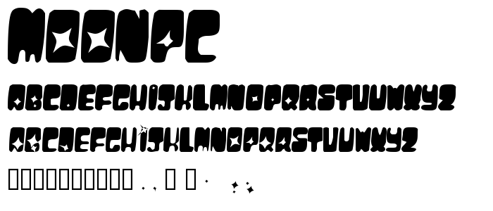 Moonpc font