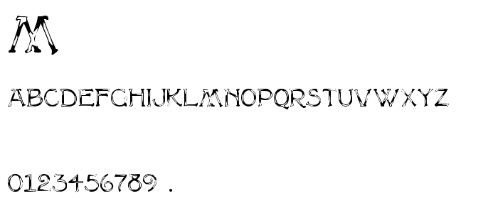 Multifor font