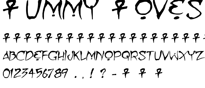 Mummy_Loves_You font