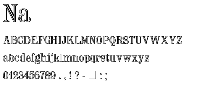 Na font