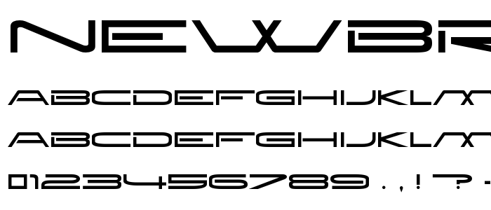 Newbrill font