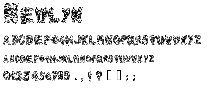 Newlyn font