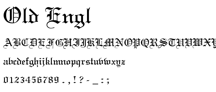 Old_Engl font