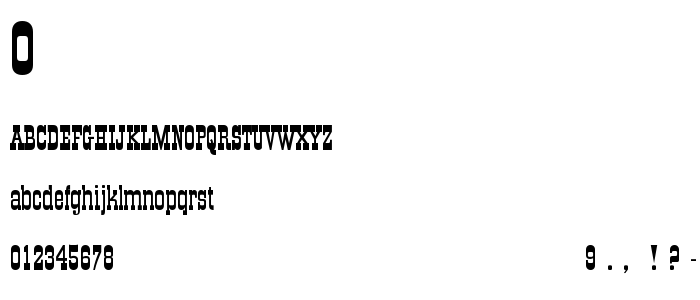 Old_Town font