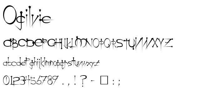 Ogilvie font