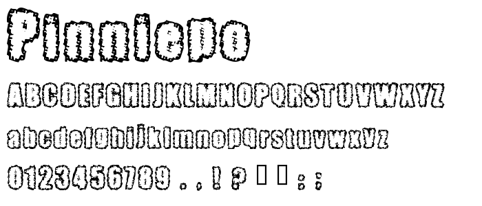 Pinniepo font