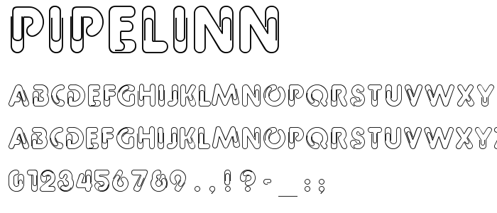 Pipelinn font