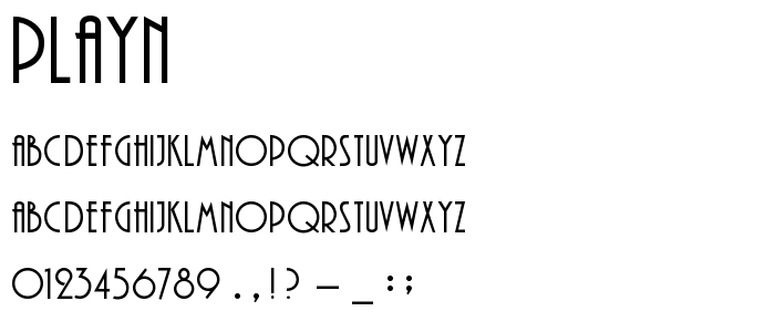 Playn font