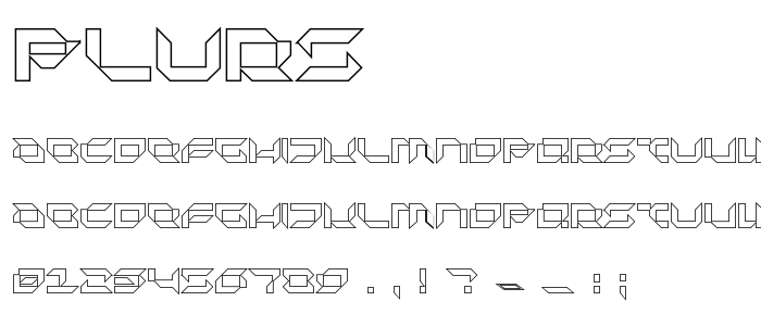 Plurs font