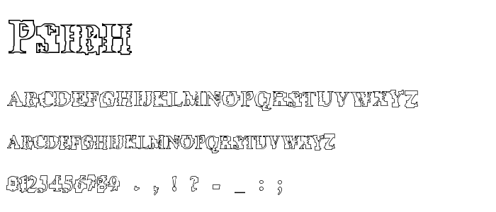 Psibh font