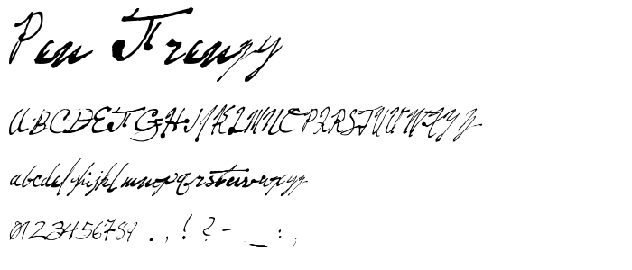 Pen_Frenzy font