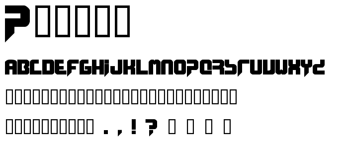 Phobos font