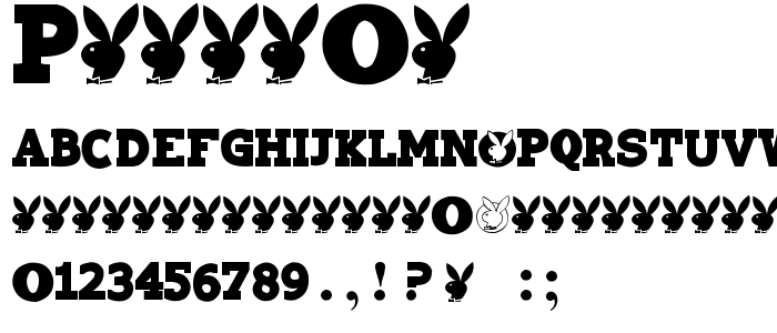 Playtoy font