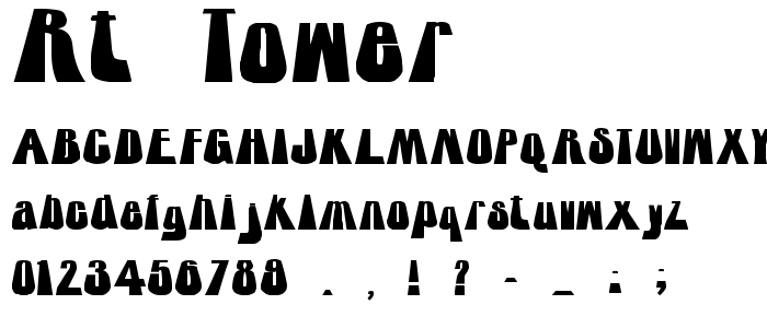 Rt_Tower font