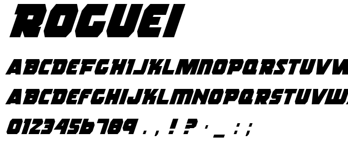 Roguei font